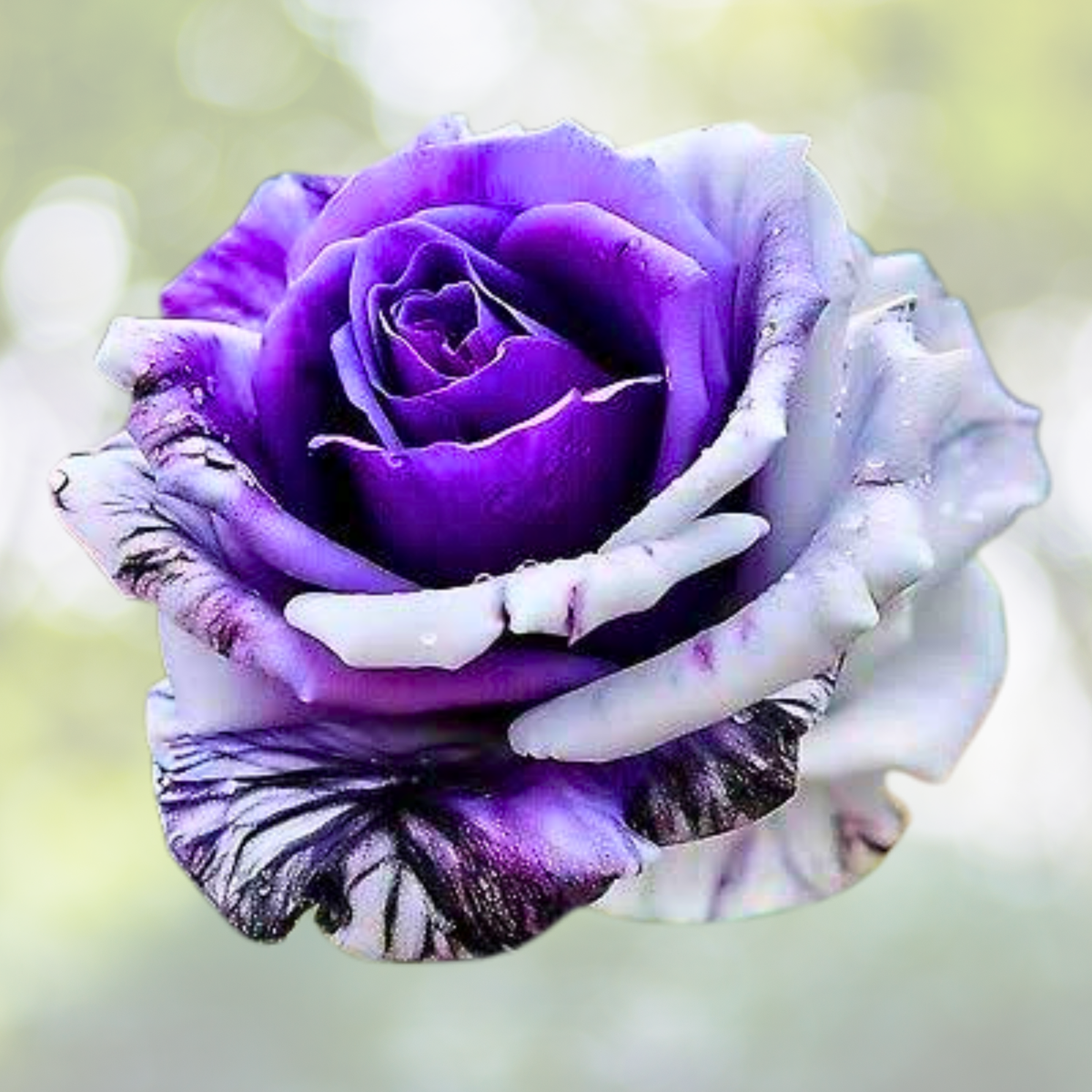 20pcs Purple Rose Seeds - Rare Garden Variety - Easy Germination - Rosa spp.