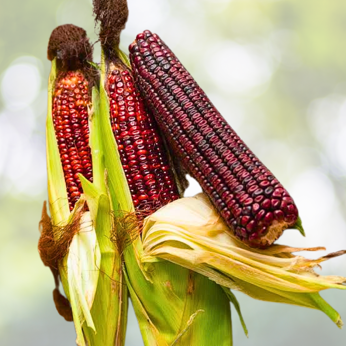 Bloody Butcher Corn Seeds - 50pcs Heirloom, Non-GMO, Open-Pollinated - Zea mays
