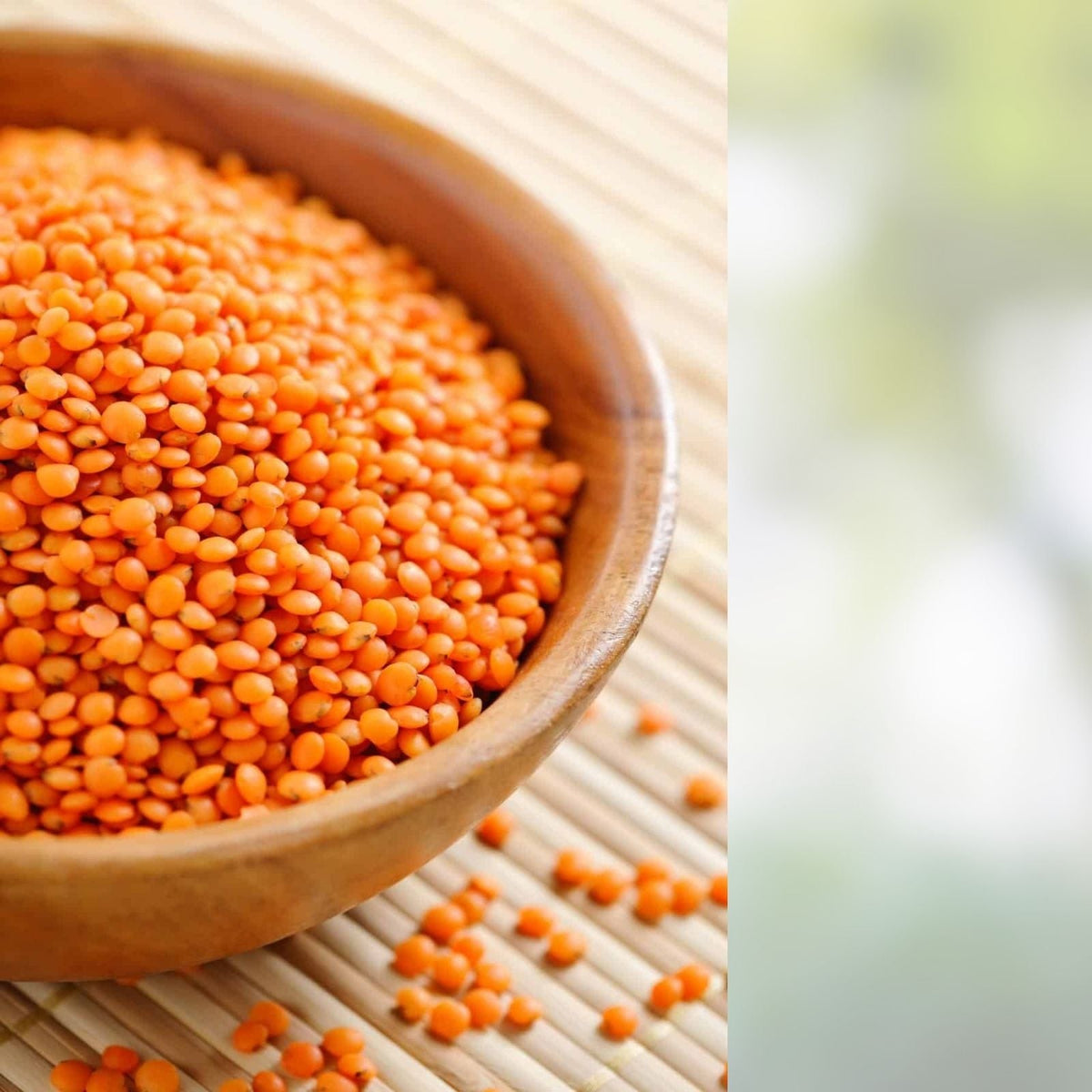 Red Lentils 2 oz – High Protein Gluten-Free Legumes – Lens culinaris – Organic, Vegan, Plant-Based Cooking Ingredient