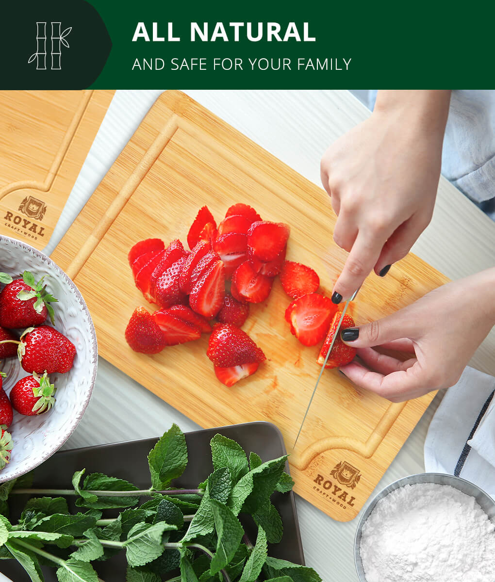 Small Cutting Board 12×8" by Royal Craft Wood