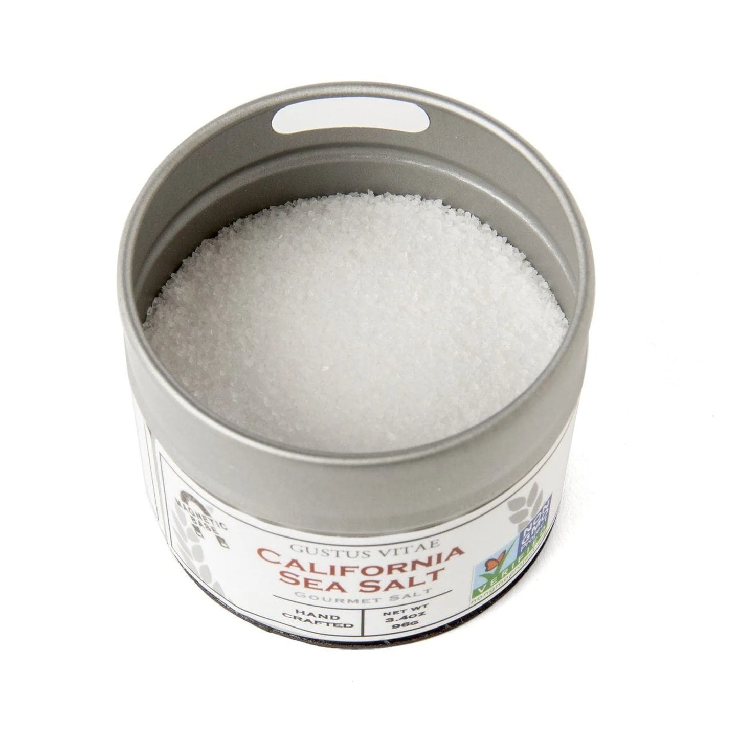 Pantry Starter Kit | Essential Spices, Seasonings, Salts | 8 Magnetic Tins | Gustus Vitae