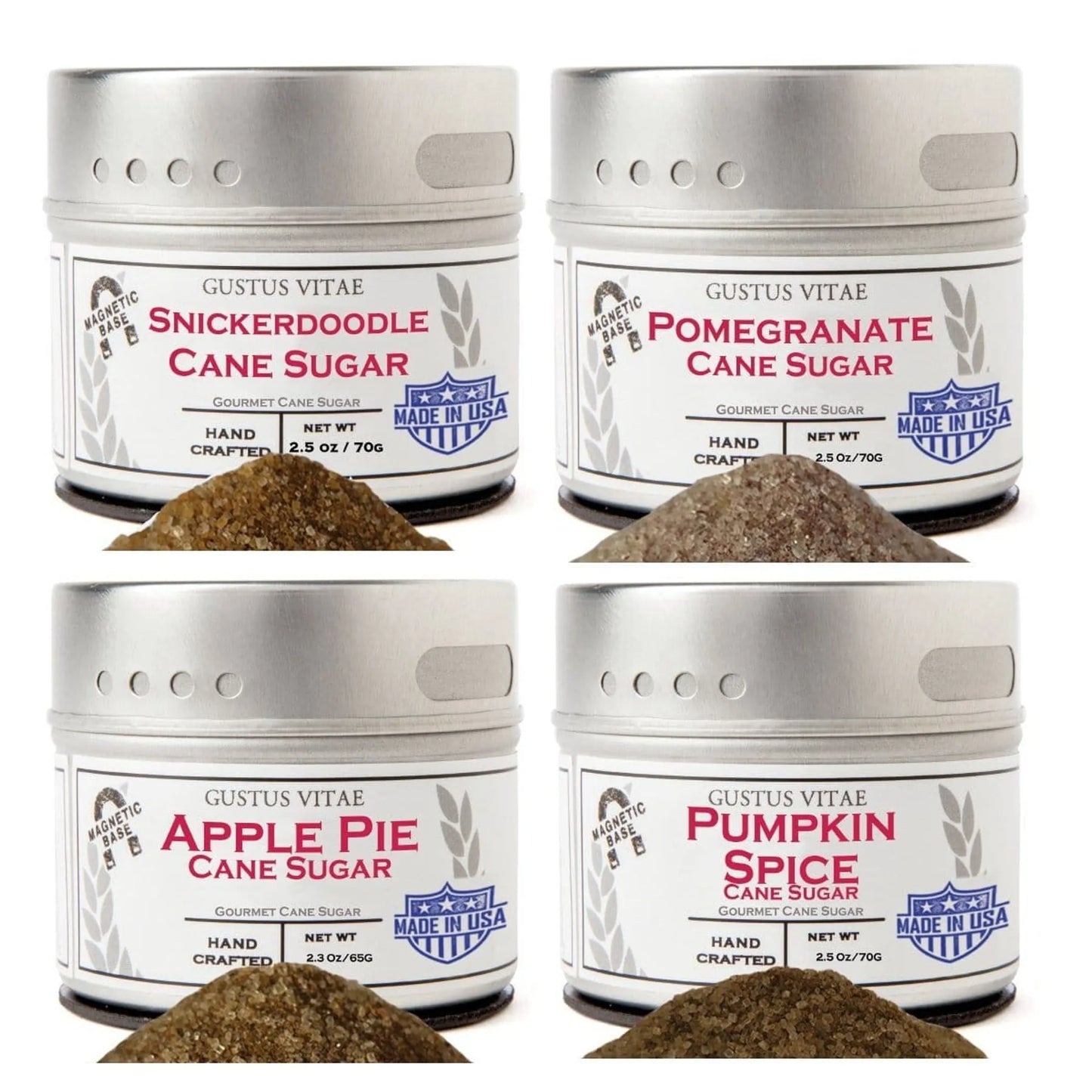 Autumn Harvest Cane Sugars Collection