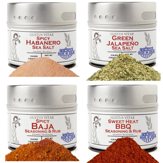 Kitchen & Grilling Essentials - the Spicy Set | 4 Pack
