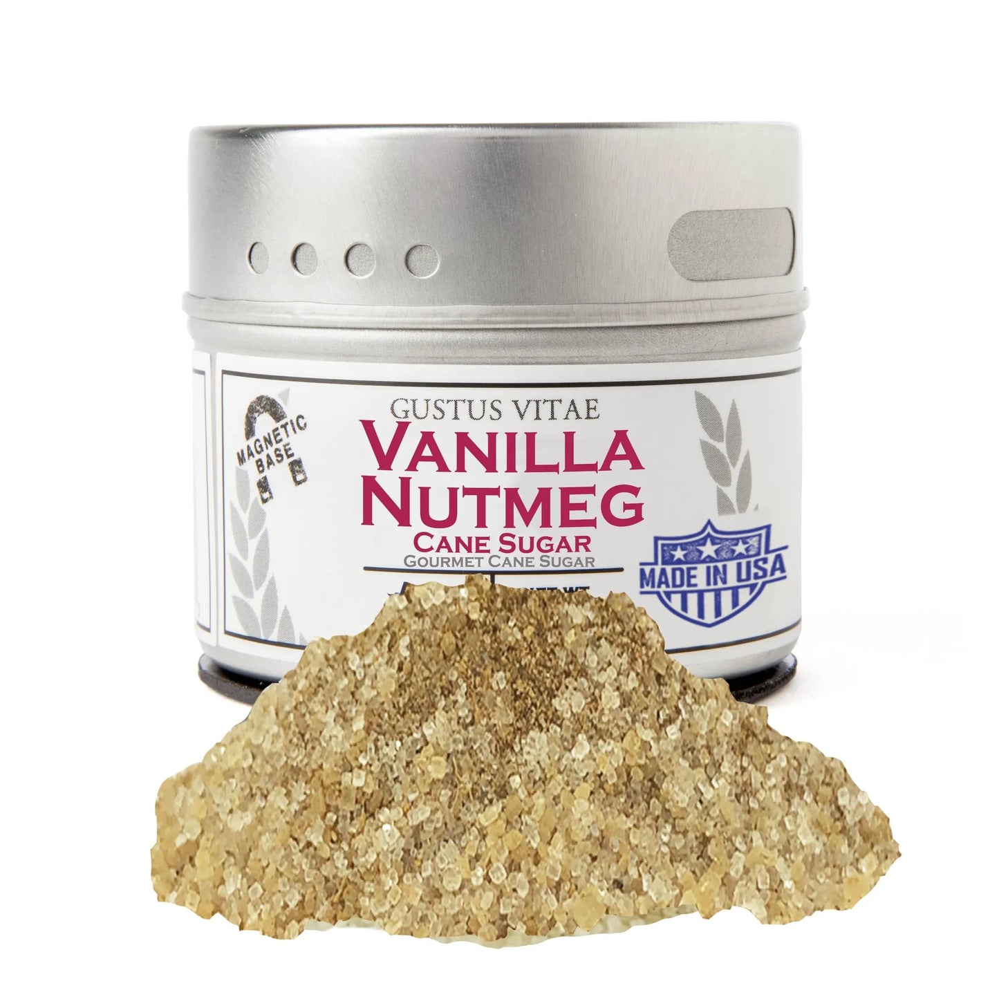 Vanilla Nutmeg Cane Sugar