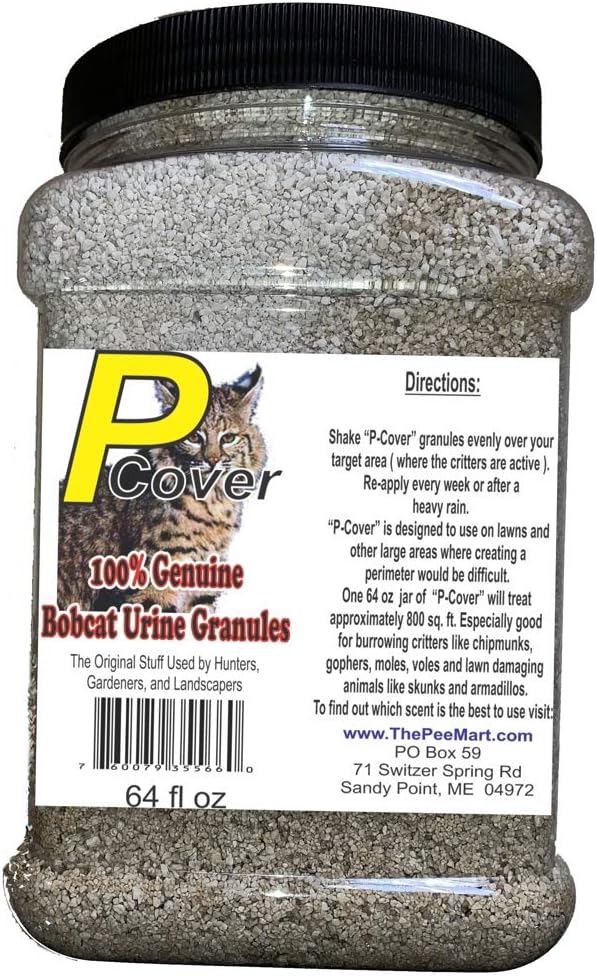 Bobcat P-Cover Scent Granules Big 64 fl oz Size! by The Pee Mart