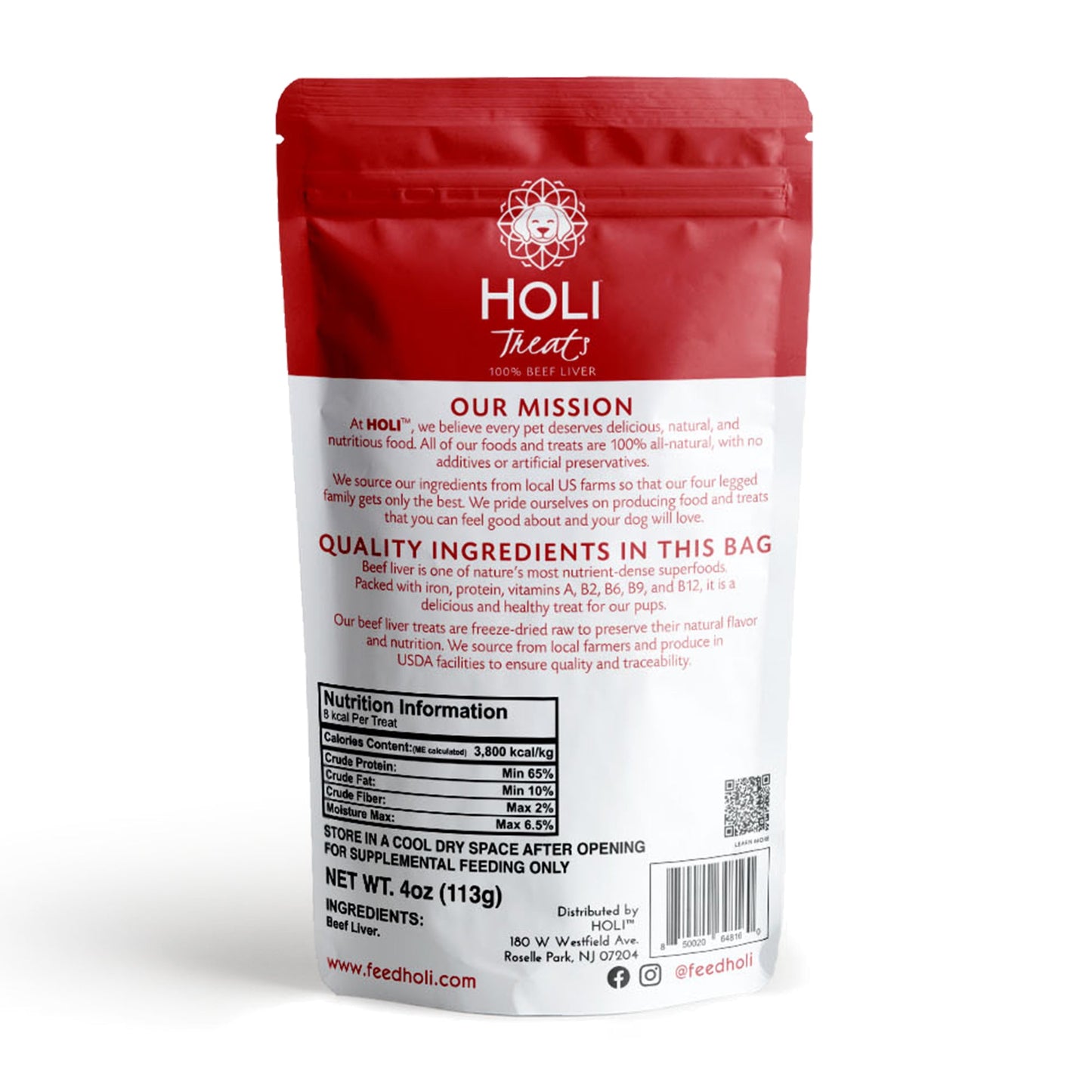 Beef Liver Dog Treats by HOLI