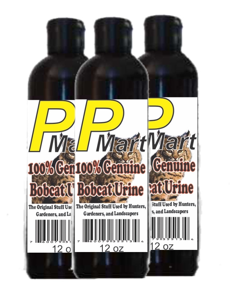 Bobcat 3 Pack 12oz Squeeze Bottles. Save $$ by The Pee Mart