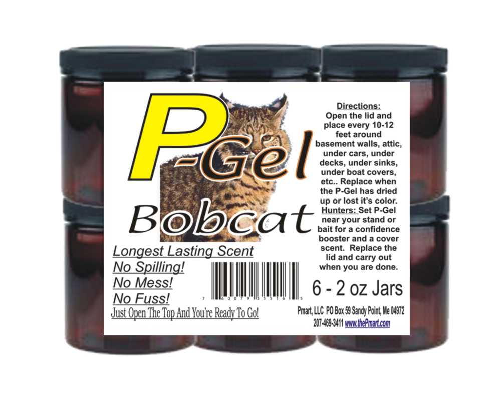 P - Gel Bobcat - 6 Pack by The Pee Mart