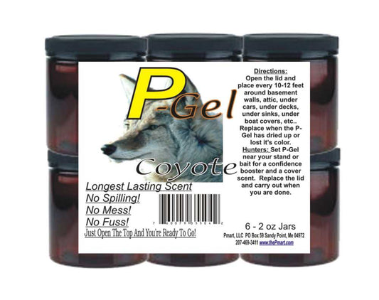 Coyote P- Gel 6 pack by The Pee Mart