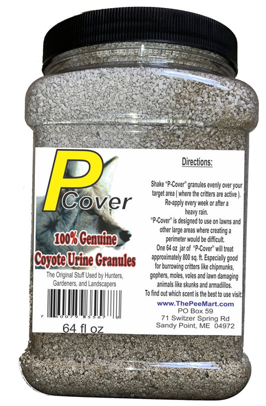 Coyote P-Cover Scent Granules Big 64 fl oz Size! by The Pee Mart