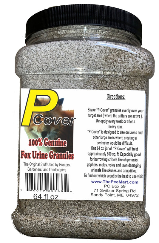 Fox P-Cover Scent Granules Big 64 fl oz Size! by The Pee Mart