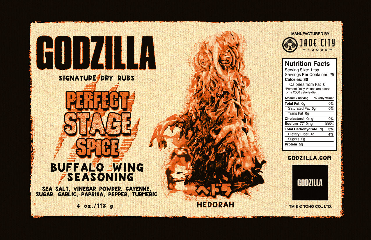 Godzilla Hedorah's Perfect Stage Spice : Buffalo Wing Seasoning