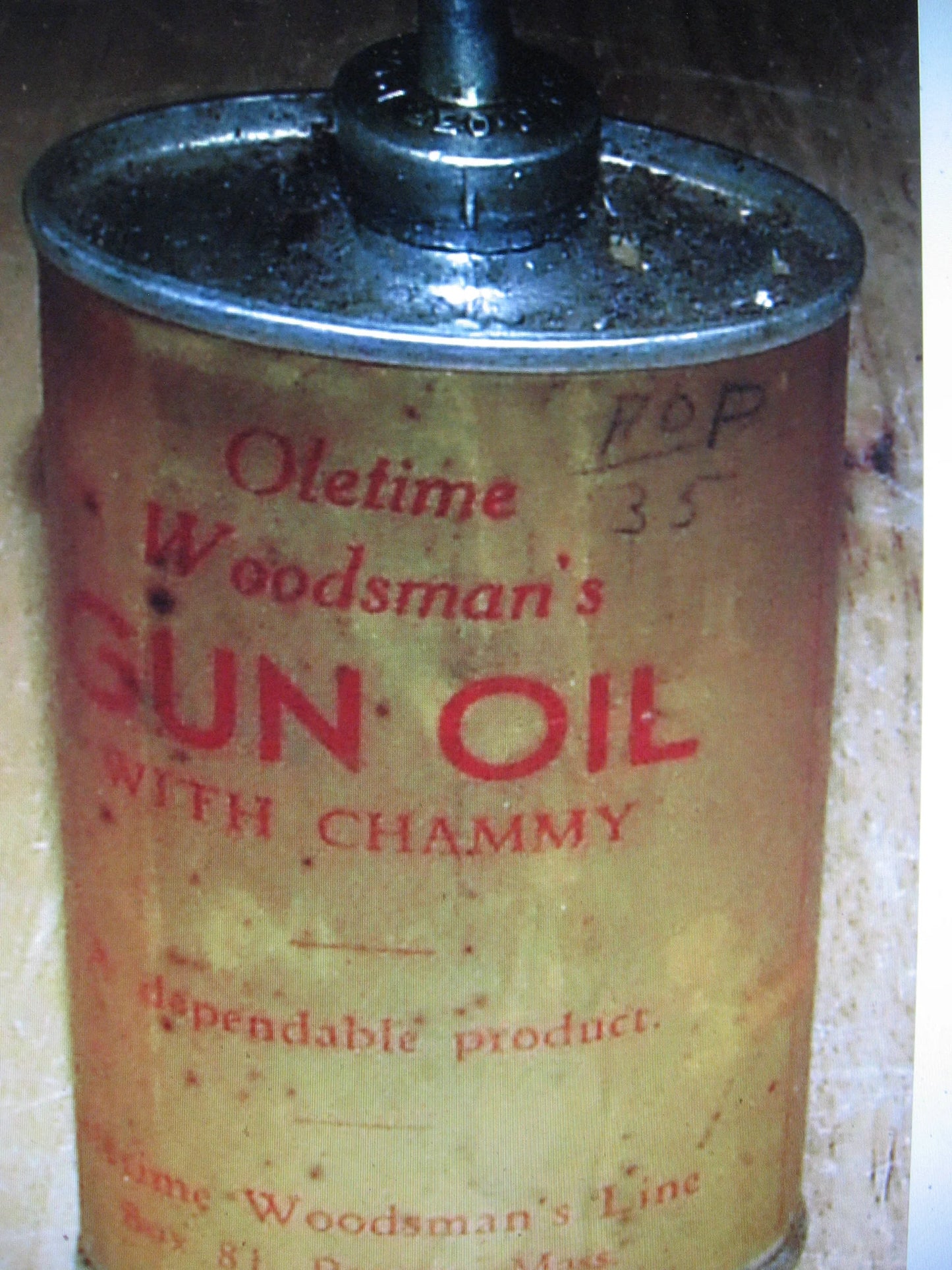 Ole Time Woodsman Original Formula Gun Oil