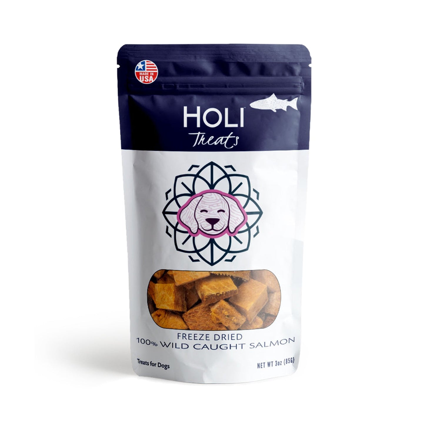 Wild Caught Salmon Dog Treats by HOLI