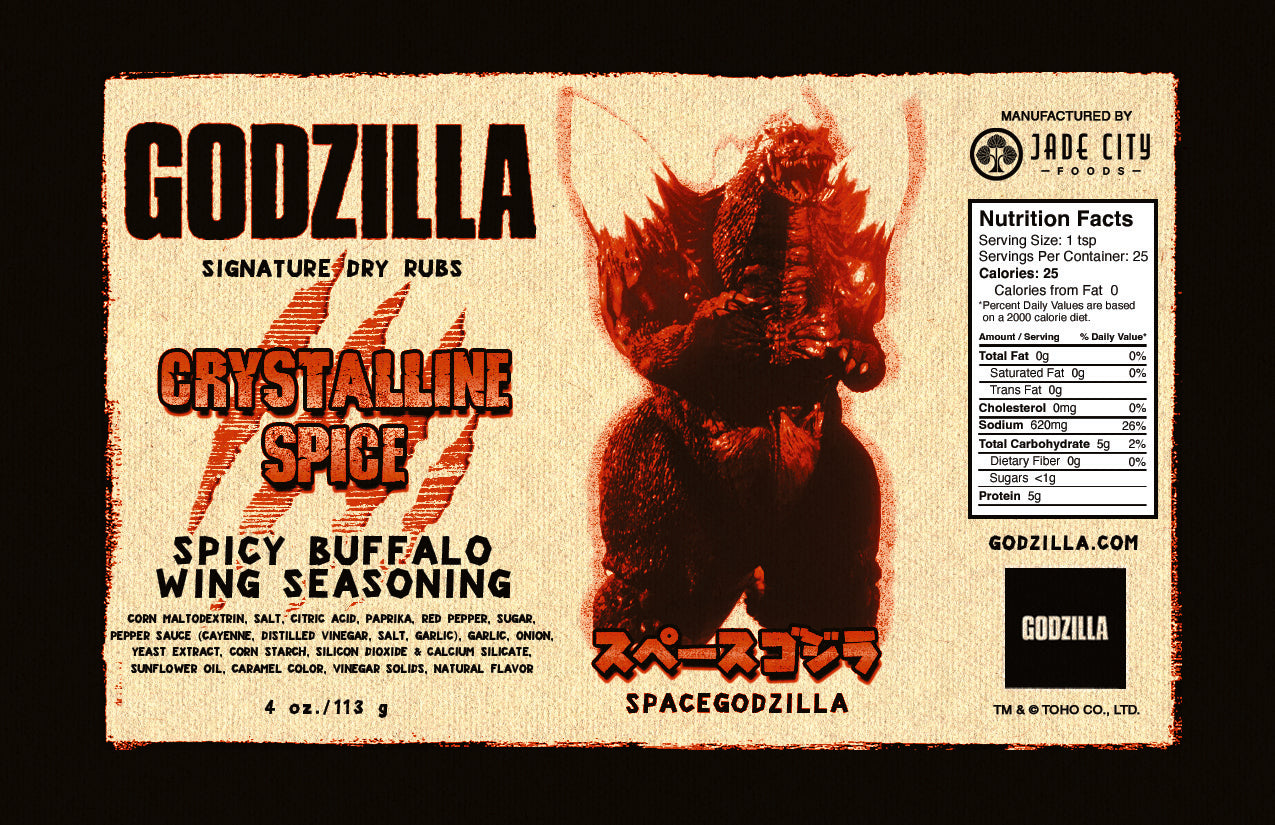 Godzilla Spacegodzilla's Crystalline Spice : Spicy Buffalo Wing Seasoning