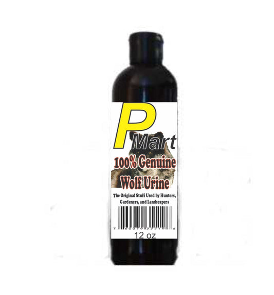 100% Real Wolf Urine - 12 oz by The Pee Mart