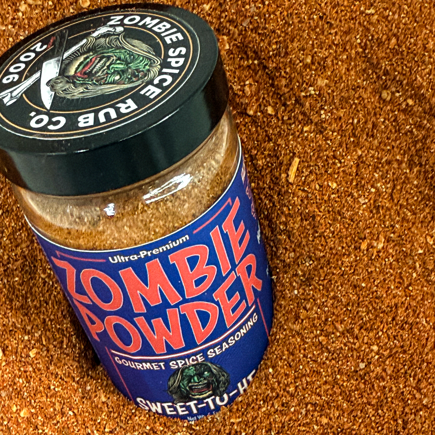 Zombie Spice Rub Co. | Zombie Powder | Go Spice Pouch to Get Hooked | Sweet-to-Heat Flavor That Expands What You Season