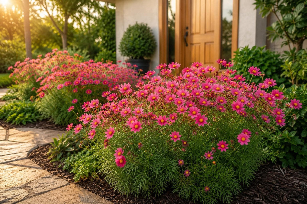 Coreopsis Seeds - 500 Count - Vibrant Pink Daisy Flowers - Coreopsis rosea - Easy to Grow, Attracts Pollinators, Non-GMO