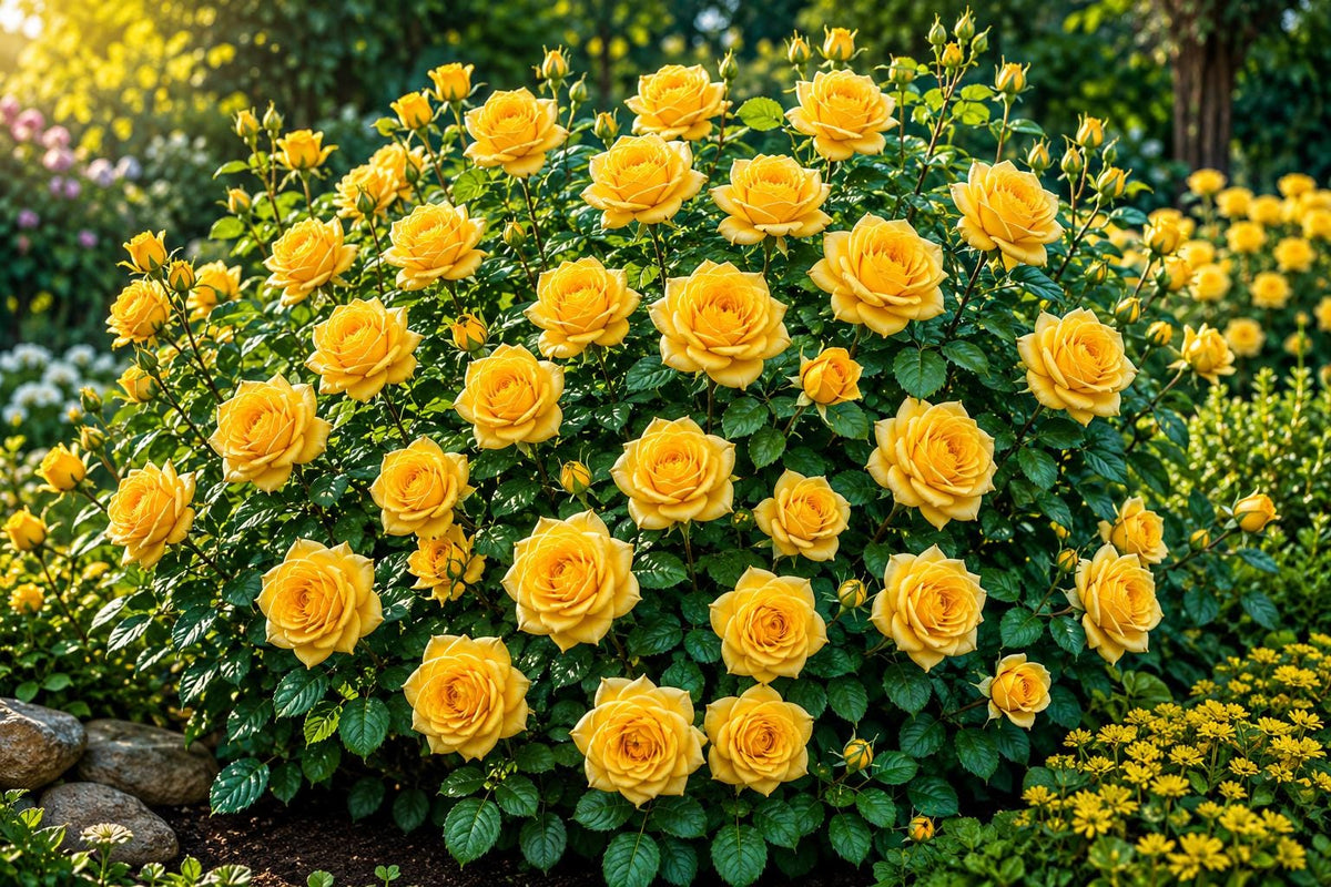 Yellow Climbing Rose Seeds, Non-GMO Heirloom, Rosa 'Climbing Yellow', for Trellises, Fences, Gardens