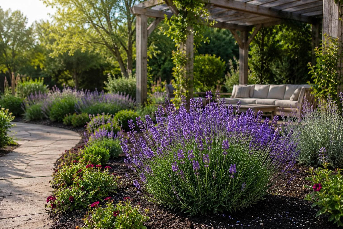 Lavender Seeds - 100 Hardy Purple Blooms - Lavandula angustifolia - Fragrant Garden Borders, Easy to Grow, Drought-Tolerant