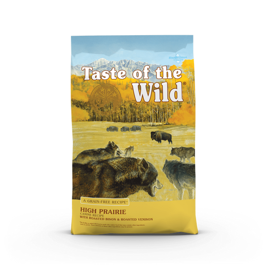 Taste of the Wild Adult High Prairie Bison byand Venison Canine Food