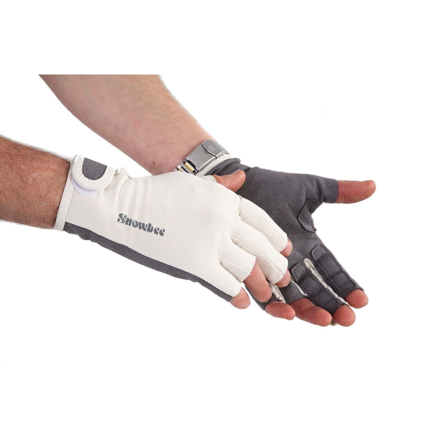 Sun Gloves with Stripping Fingers by Snowbee USA