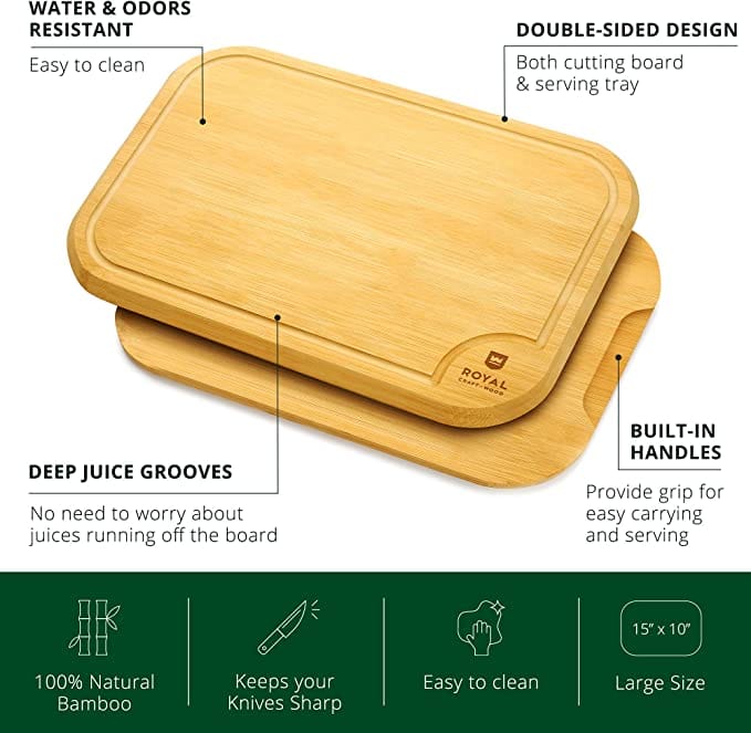 Camping Cutting Board by Royal Craft Wood