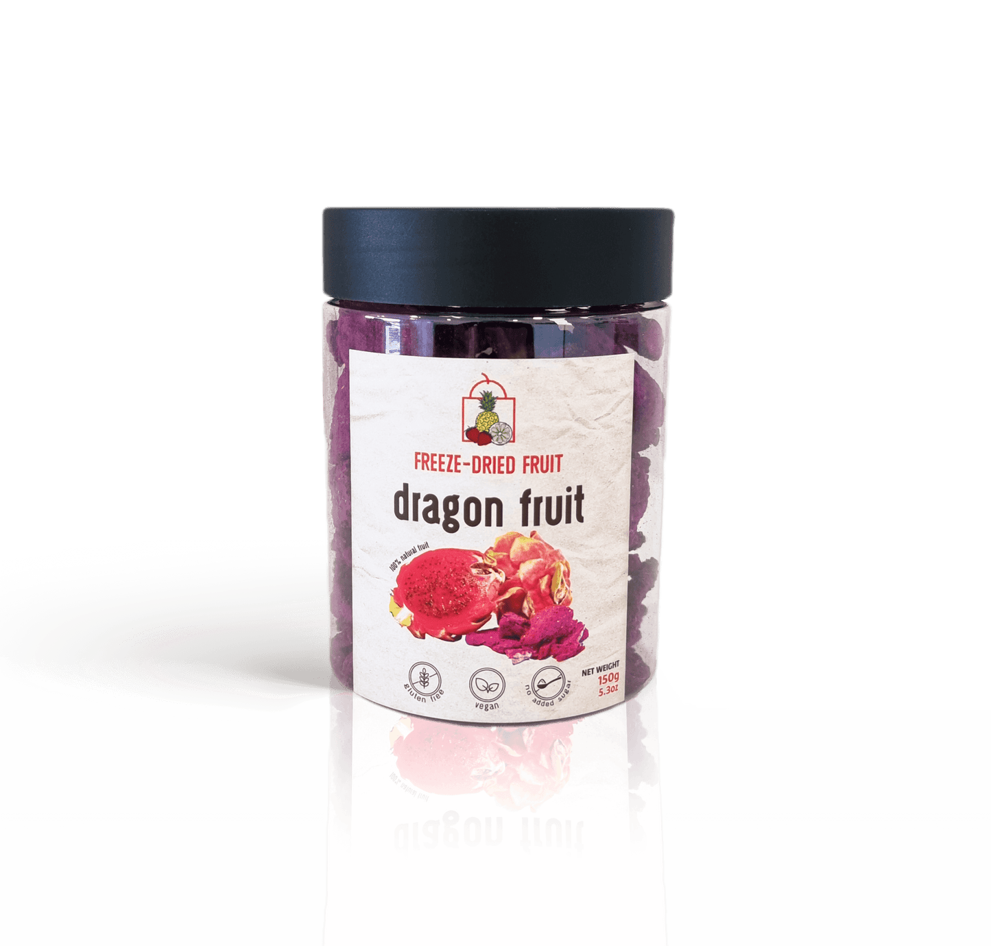 Freeze Dried Dragon Fruit Snack by The Rotten Fruit Box