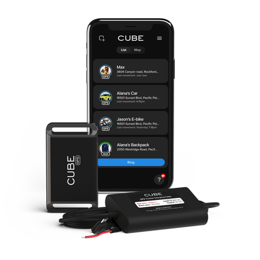 Cube GPS Car Tracking Bundle by Cube Tracker