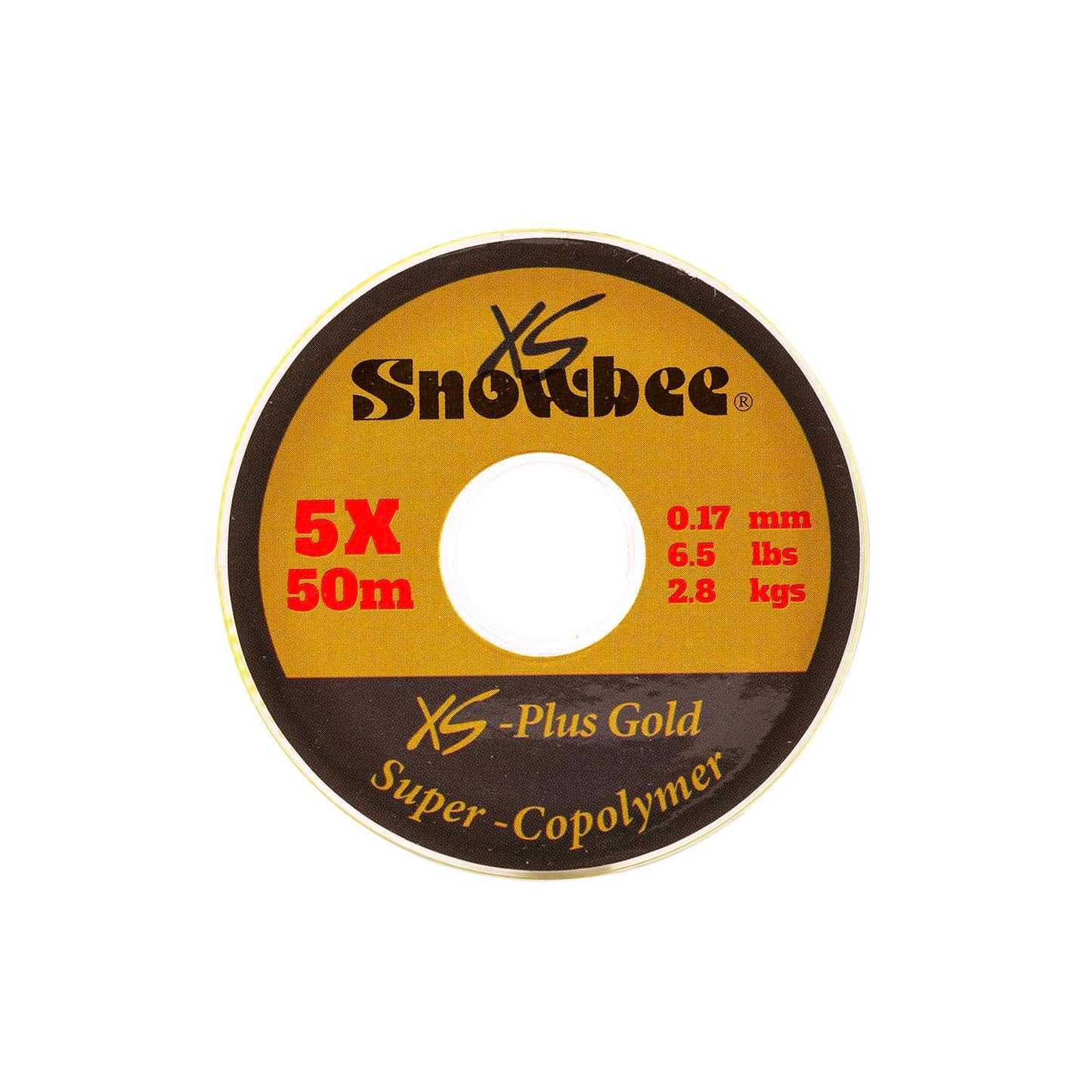 XS-Plus Gold Super-Copolymer Tippet | 50m by Snowbee USA