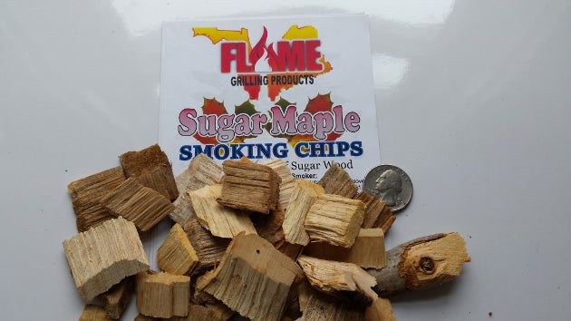 Bulk Maine Sugar Maple Grilling Chips by Flame Grilling Products Inc