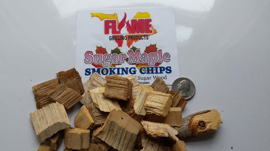 Bulk Maine Sugar Maple Grilling Chips by Flame Grilling Products Inc