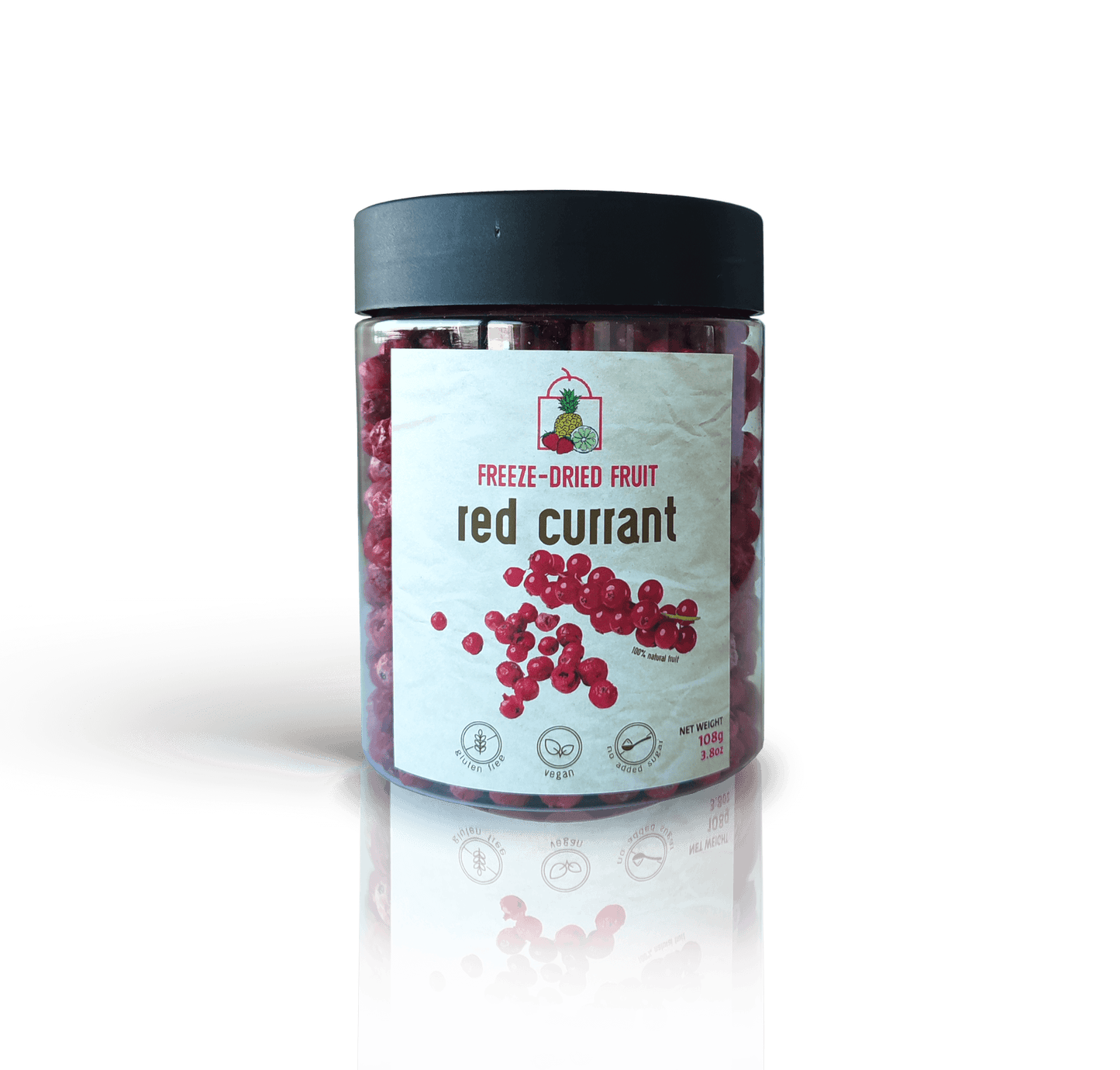 Freeze Dried Red Currant Snack by The Rotten Fruit Box