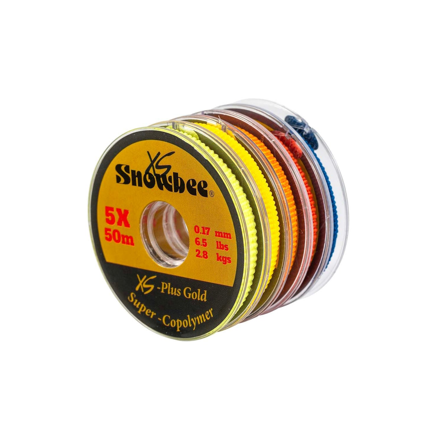 XS-Plus Gold Super-Copolymer Tippet | 50m by Snowbee USA