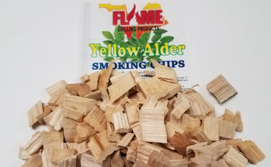 Bulk Maine Yellow Alder Grilling Chips by Flame Grilling Products Inc