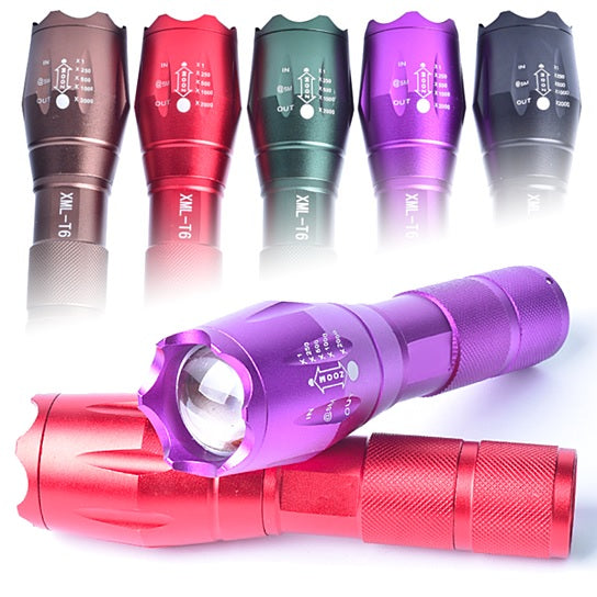 Grab-N-Go Zoomable Focusing Flashlight In 5 Colors by VistaShops