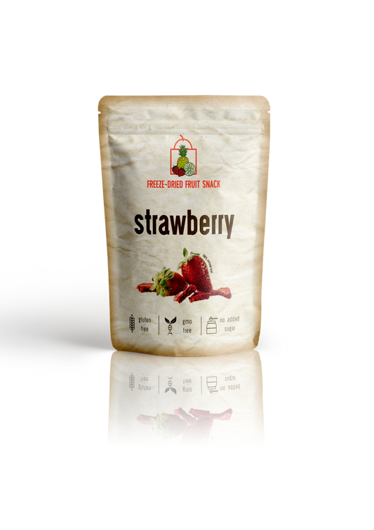 Freeze Dried Strawberry Snack by The Rotten Fruit Box