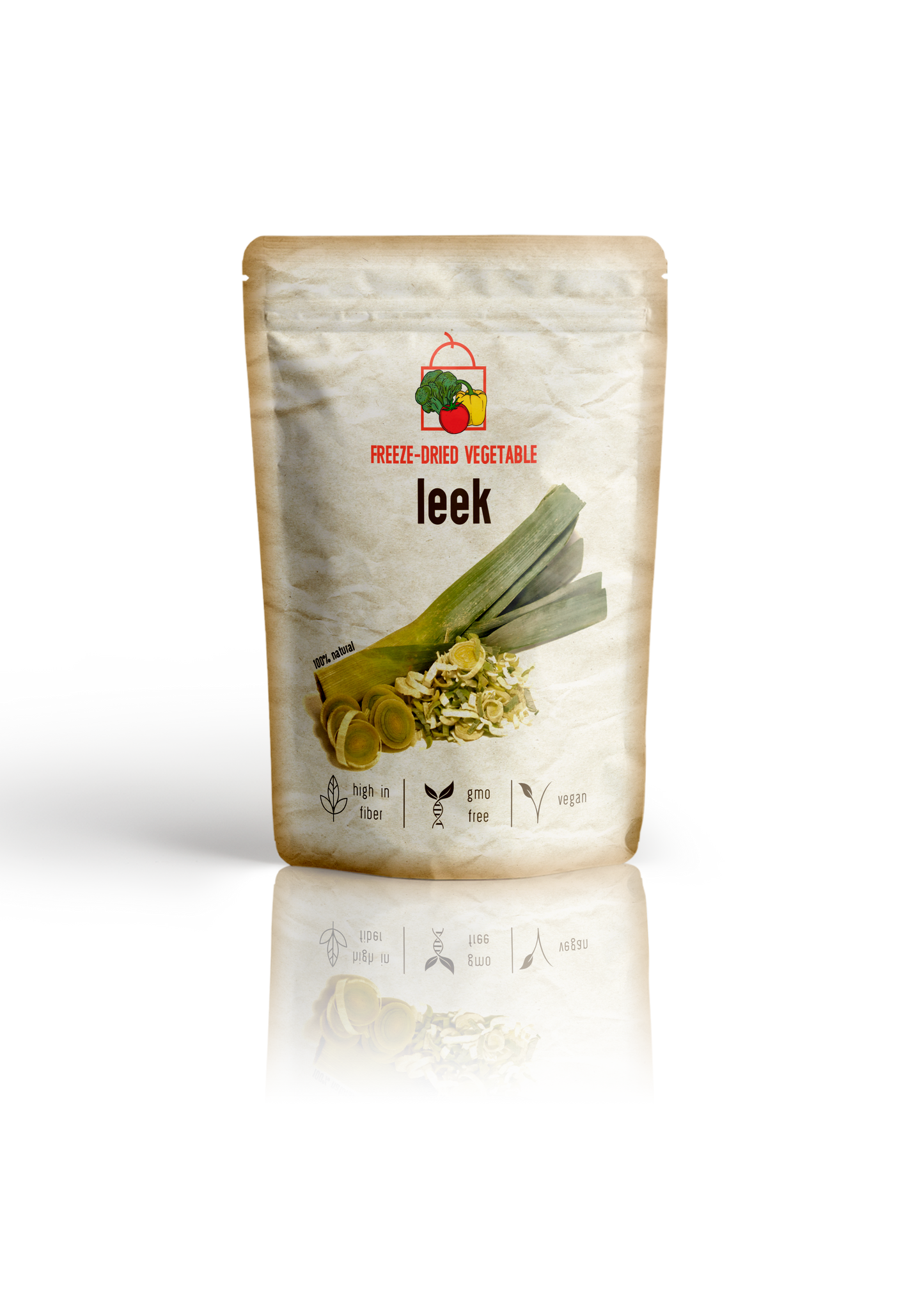 Freeze Dried Leek (Organic) by The Rotten Fruit Box