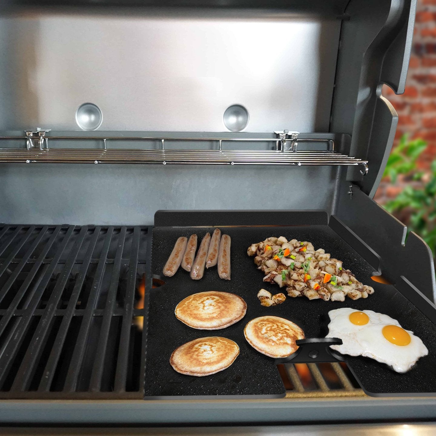 Griddle Insert for Gas, Electric or Charcoal Grills by Arteflame Outdoor Grills