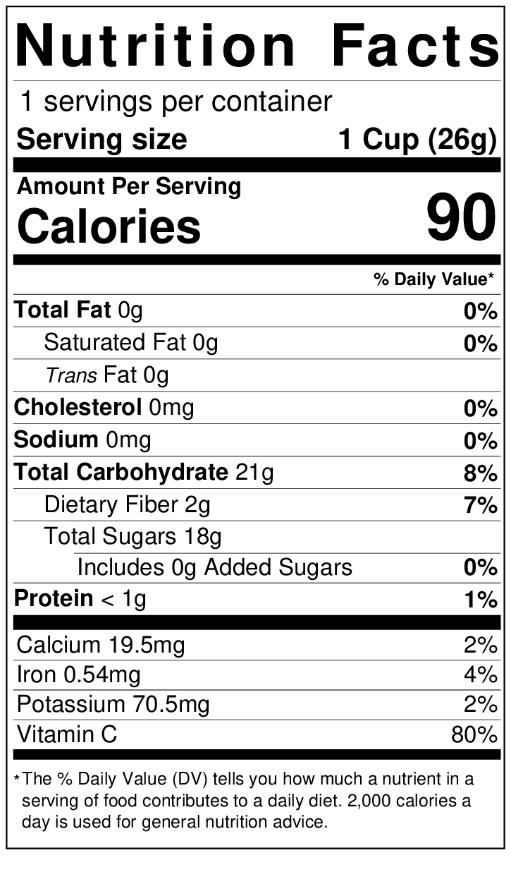 Freeze Dried Apple Snack by The Rotten Fruit Box