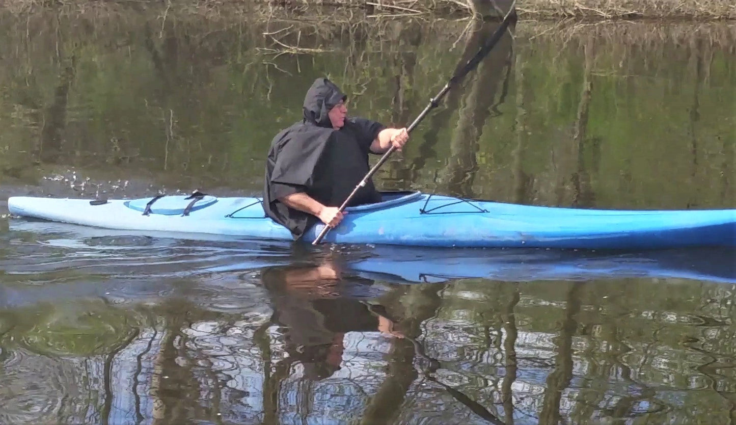 The Brella 1010 - BLACK, Waterproof, Packable, One Size Fits Most by The Brella Nation