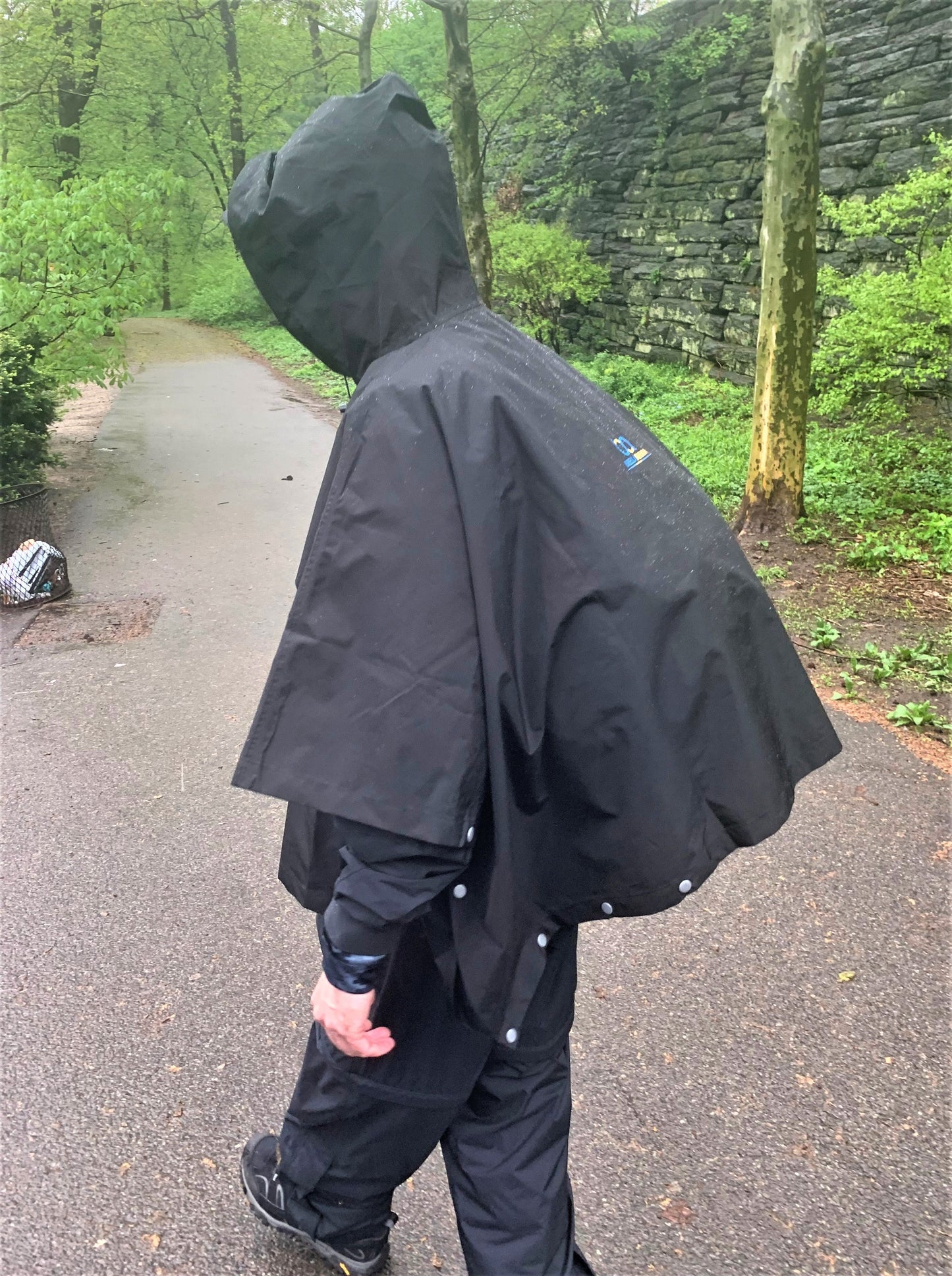 The Brella 1010 - BLACK, Waterproof, Packable, One Size Fits Most by The Brella Nation