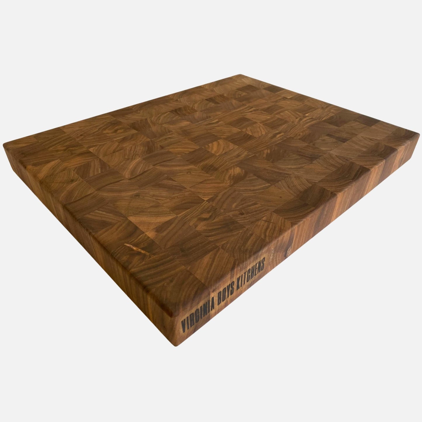 Extra Large Walnut Wood End Grain Cutting Board by Virginia Boys Kitchens