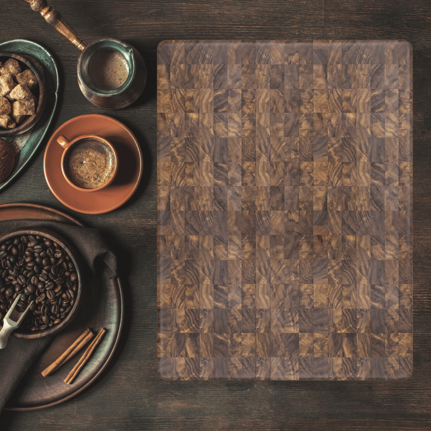 Extra Large Walnut Wood End Grain Cutting Board by Virginia Boys Kitchens