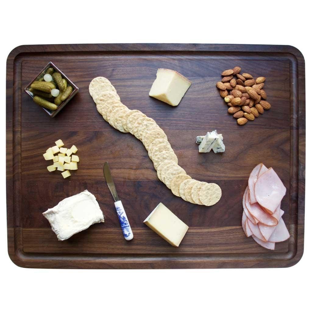 Large Walnut Wood Cutting Board by Virginia Boys Kitchens