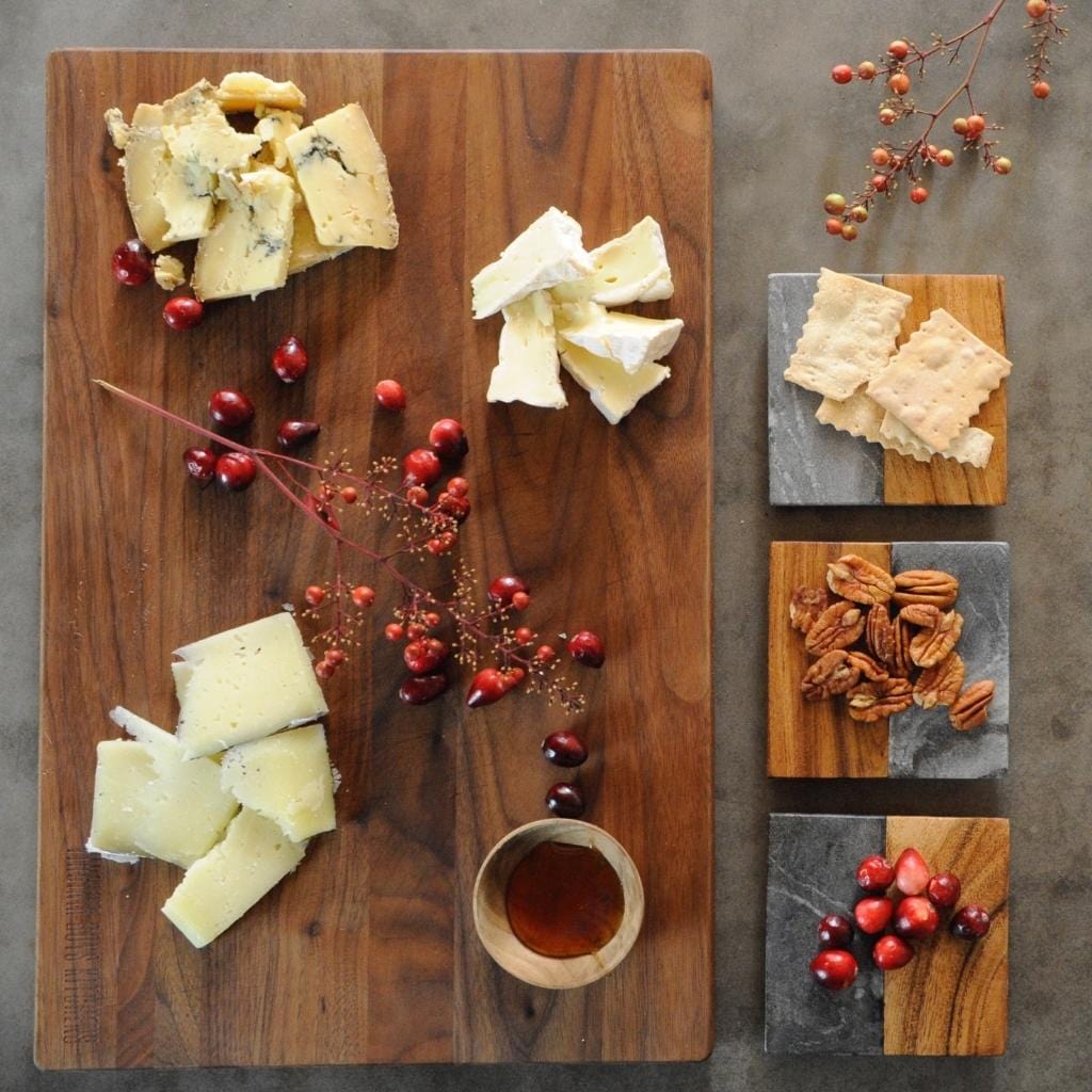 Medium Walnut Wood Cutting Board by Virginia Boys Kitchens